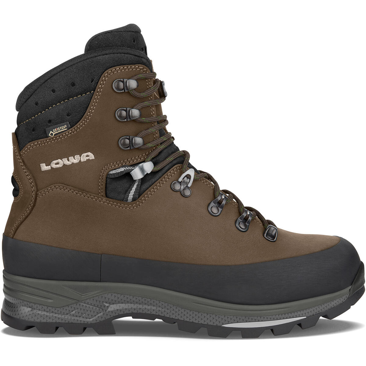 Botas Impermeables Hombre Lowa Renegade GTX Mid - Zapatos De Senderismo Para Hombre, Impermeables Y Super Cómodos Talla 40 EU Piel Nobuck