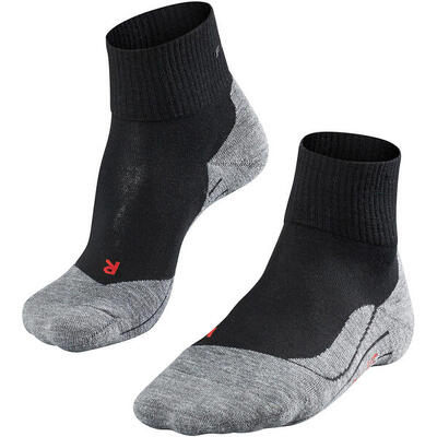Tk5 short wandelsokken heren wollen sokken asphalt mel.
