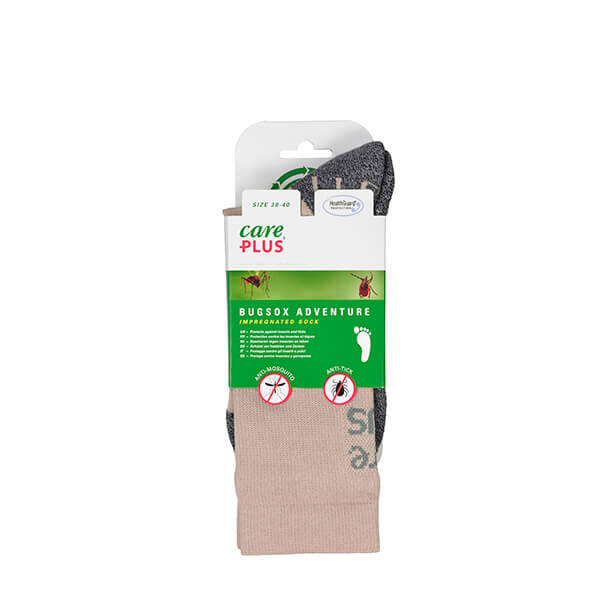 Care Plus wandelsokken - Bugsox Adventure - Kleur: Khaki - Maat: 41-43 - 2/4