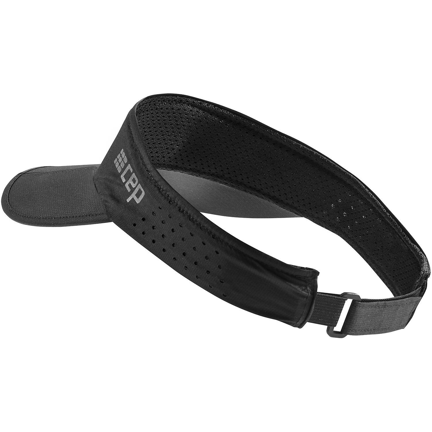 Sportowy daszek do biegania CEP unisex czarny 2/5