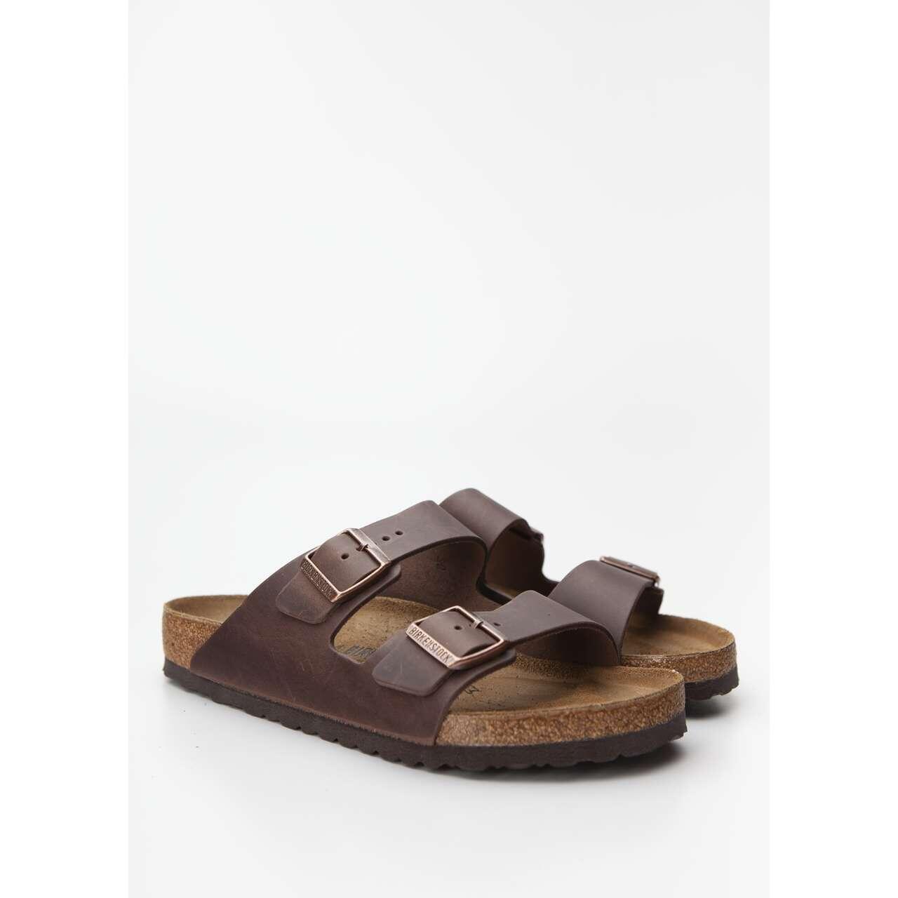 Slippers unisex Birkenstock Arizona Habana Naturleder 2/5