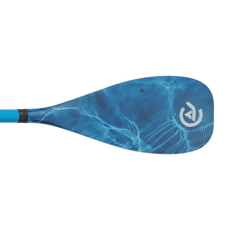 Pagaie SUP 100% carbone - 3 sections - 165-215 cm - 630g - Coasto Feather