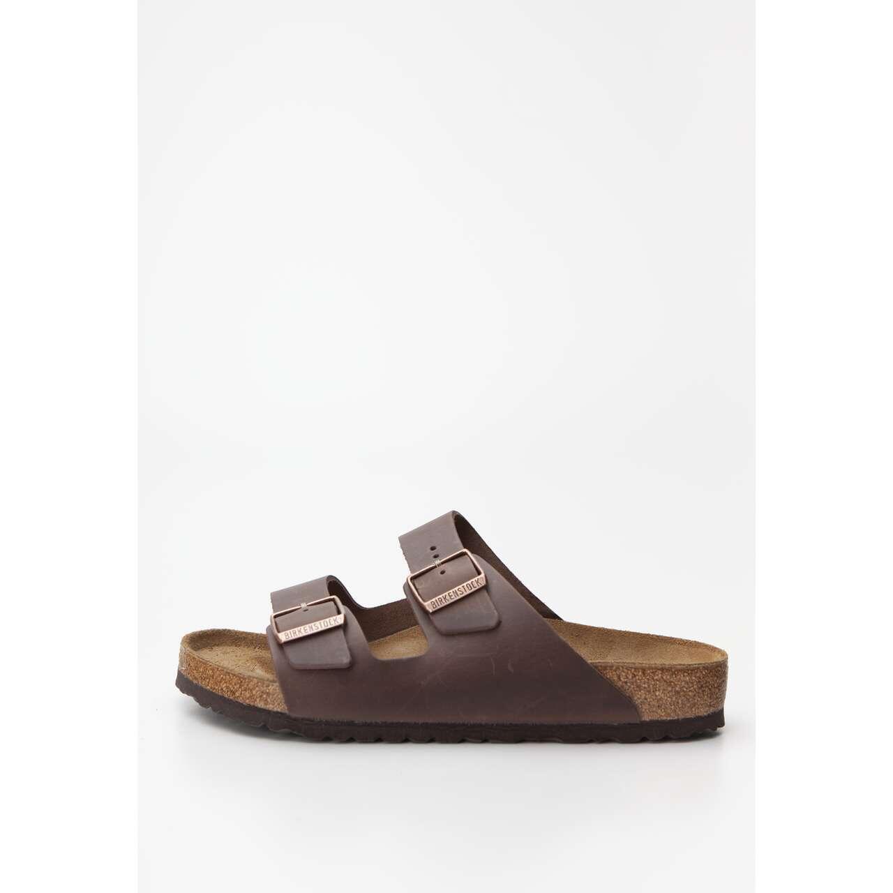 Slippers unisex Birkenstock Arizona Habana Naturleder 3/5
