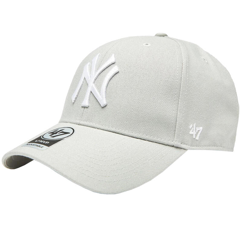 Uniszex baseball sapka, 47 Brand New York Yankees MVP Cap, szürke