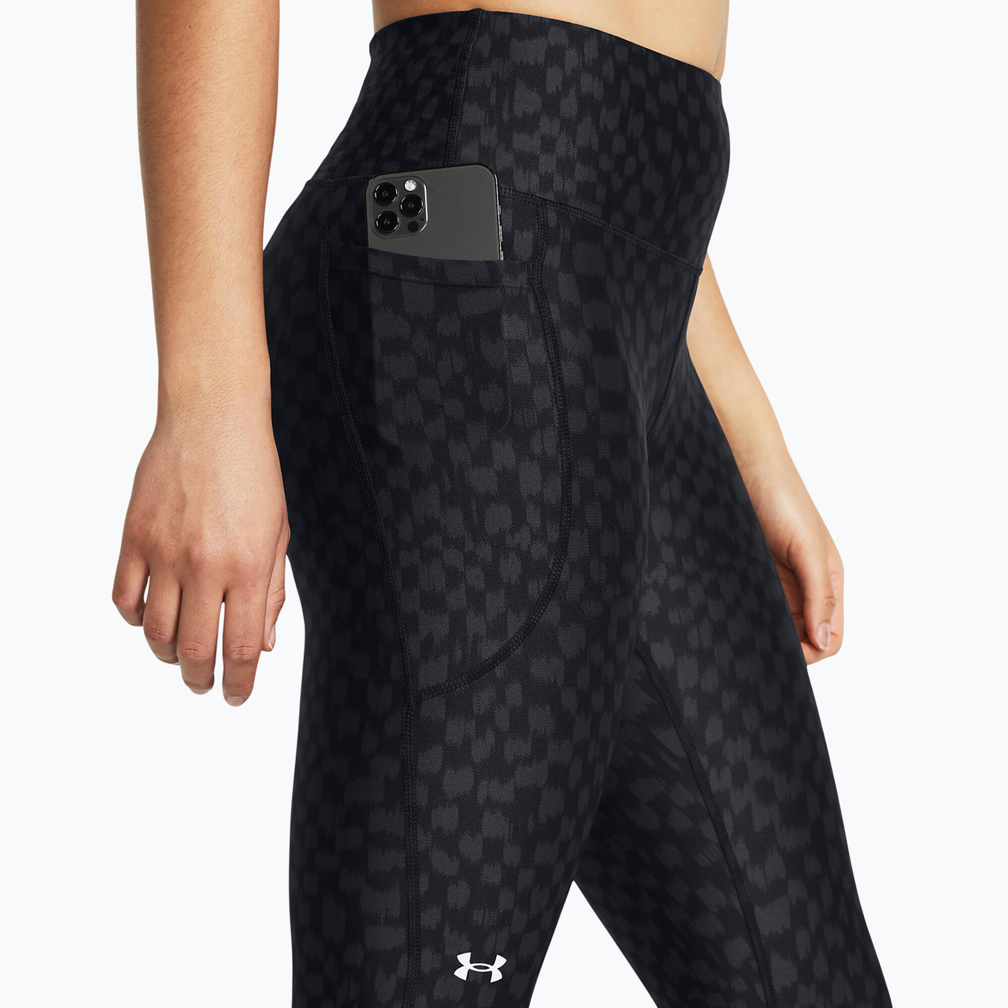 Leggings da donna Under Armour Armour Aop Ankle Compression 4/5