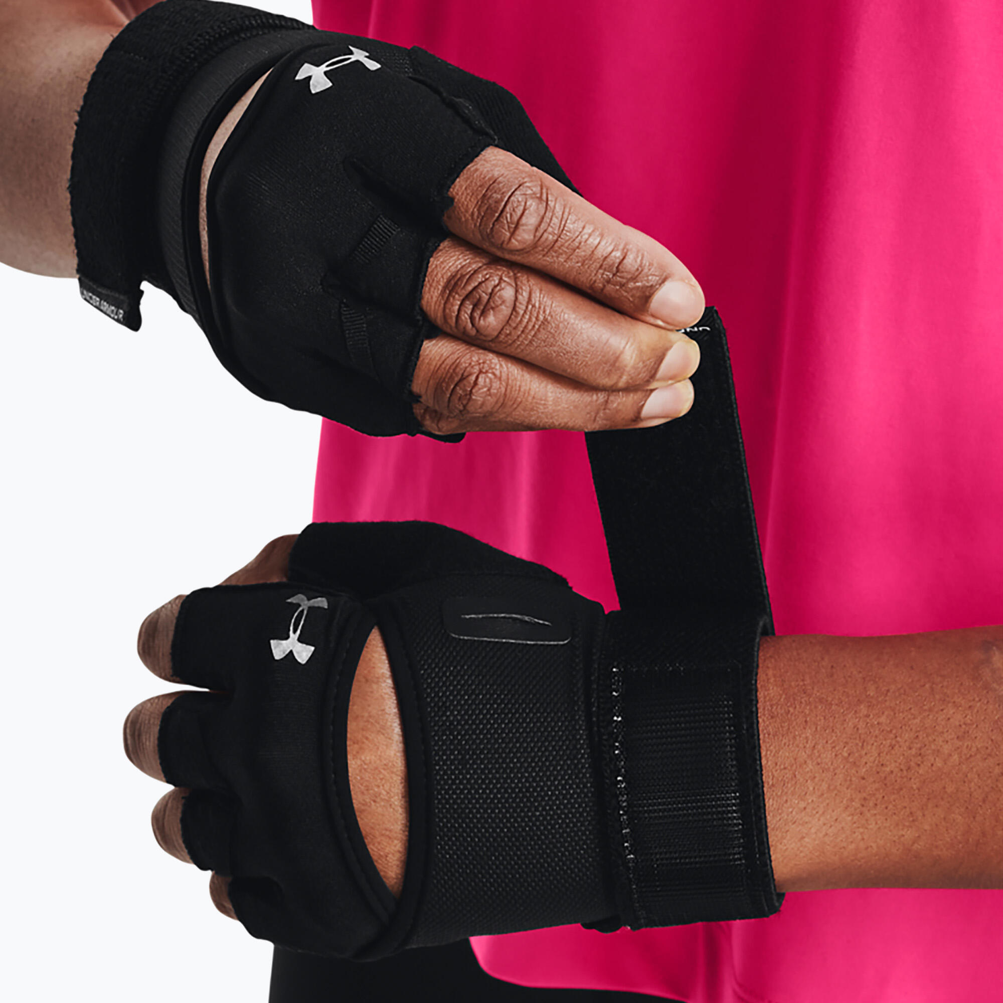 Guantes de entrenamiento para mujer Under Armour M'S Weightlifting 3/4