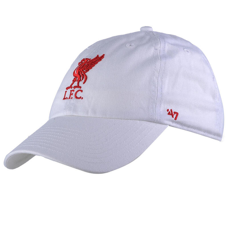Férfi baseball sapka, 47 Brand EPL FC Liverpool Clean Up Cap, fehér
