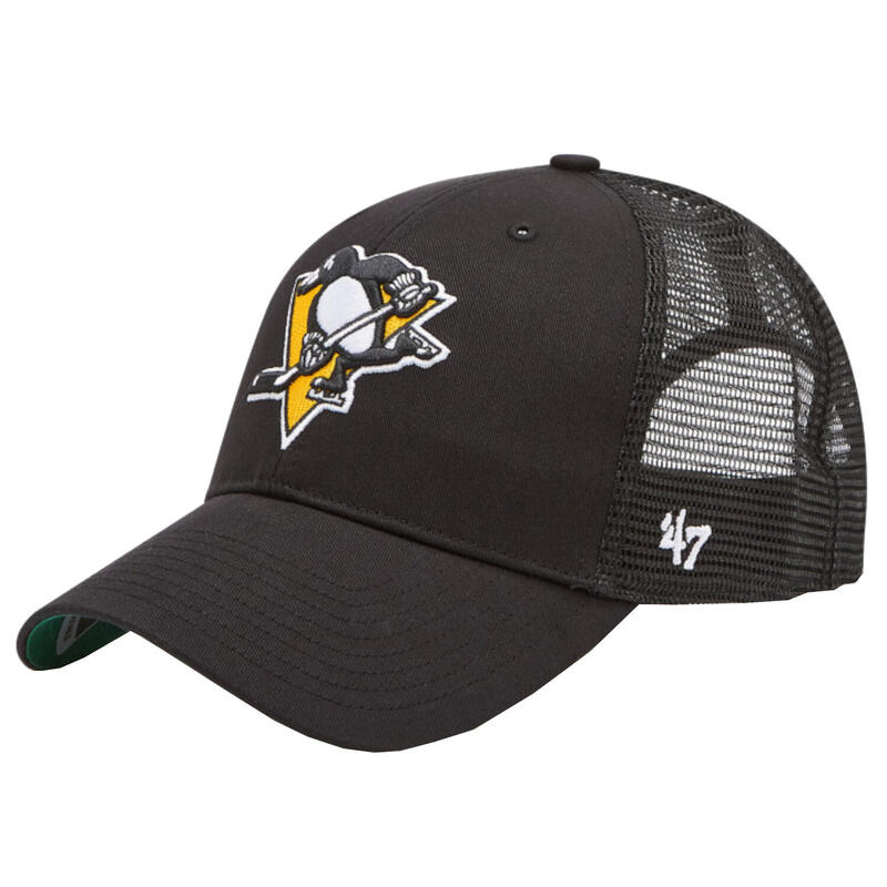 Férfi baseball sapka, 47 Brand NHL Pittsburgh Penguins Branson Cap, fekete