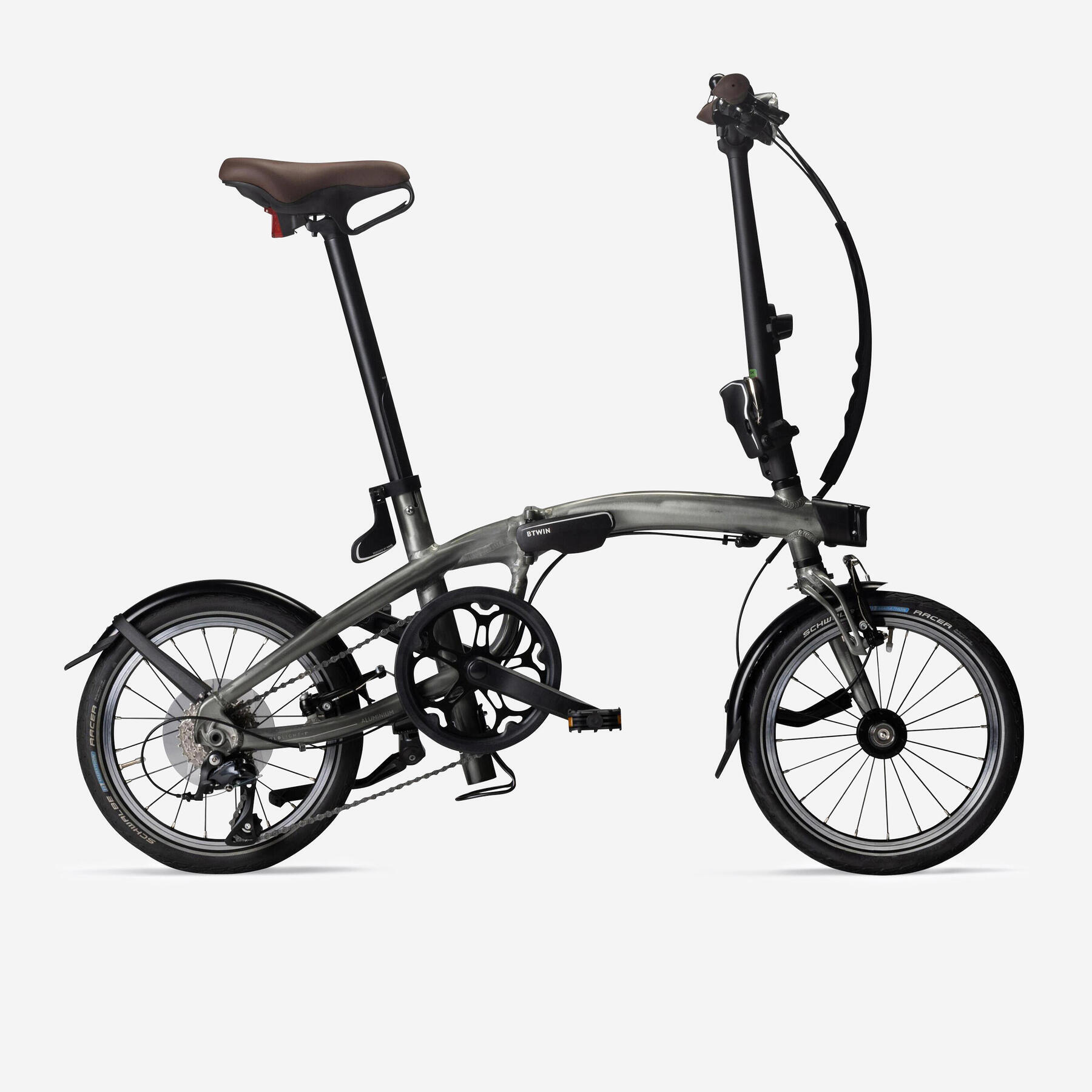 BTWIN Refurbished 16-inch ultra-compact 1-second lightweight folding bike - A Grade