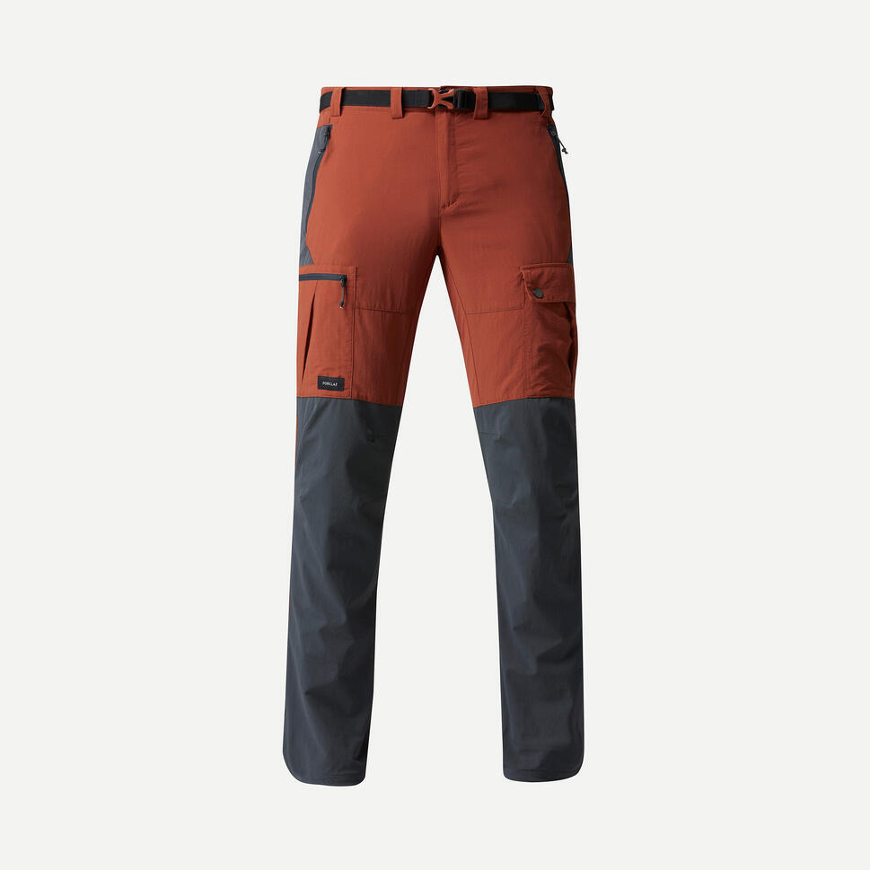 FORCLAZ Refurbished Mens sturdy mountain trekking trousers - A Grade