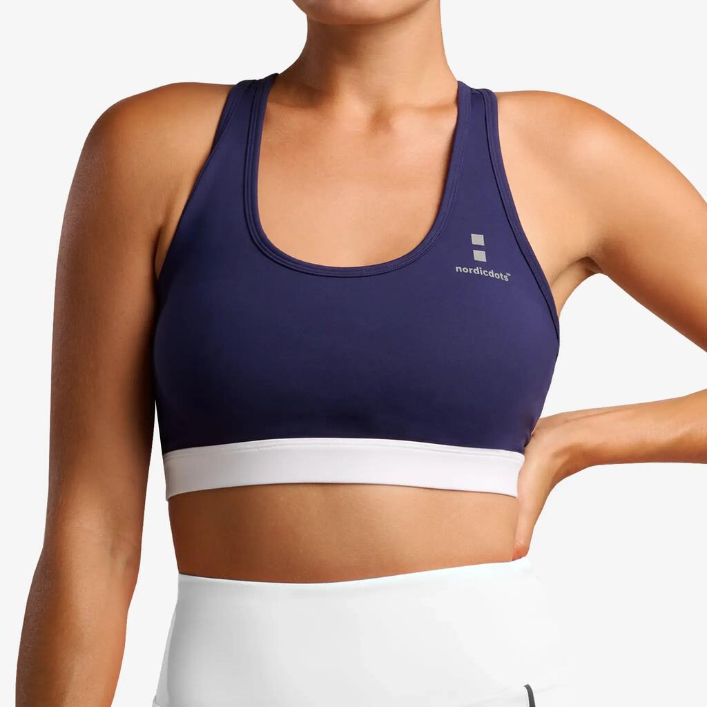 Women's Pro Sports Bra Tennis/Padel Navy