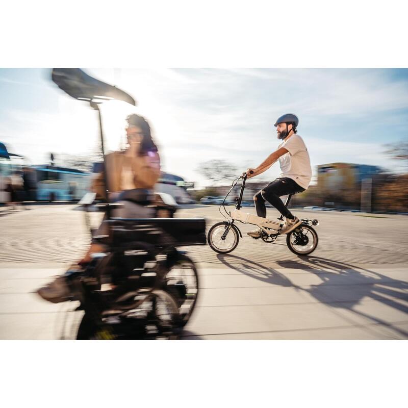 Bicicleta urbana Supra 4.0 lite Branco | Rodas de 16" - Bateria 7,8Ah