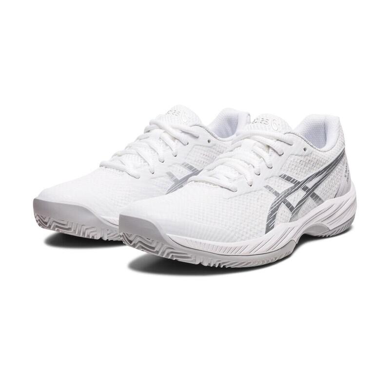 Zapatillas Asics Gel Game 9 Padel Blanco Plata Azul Mujer -  - 40,5