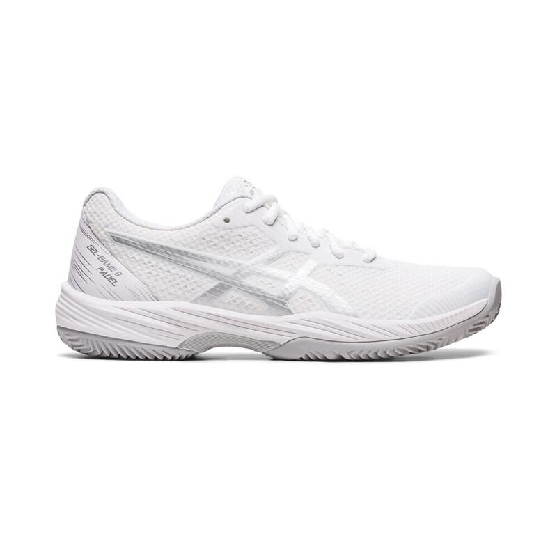 Zapatillas Asics Gel Game 9 Padel Blanco Plata Azul Mujer -  - 40,5