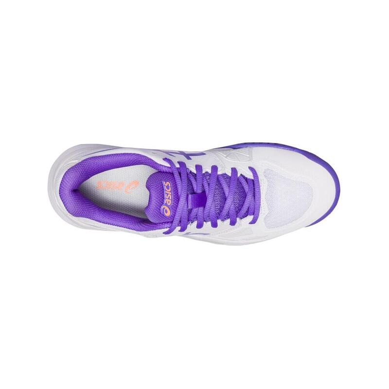 Chaussures Femme Asics Gel-challenger 13 1042a164-104 Blanc Et Lilas