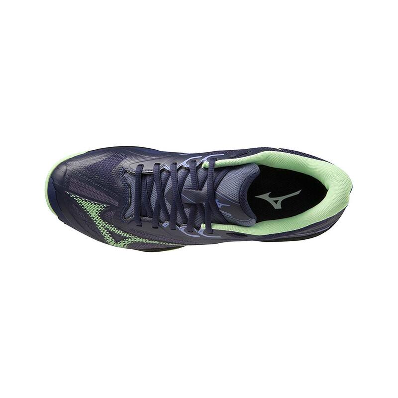 Zapatillas Mizuno Wave Exceed Light 2 Padel Negro Verde 61gb232267