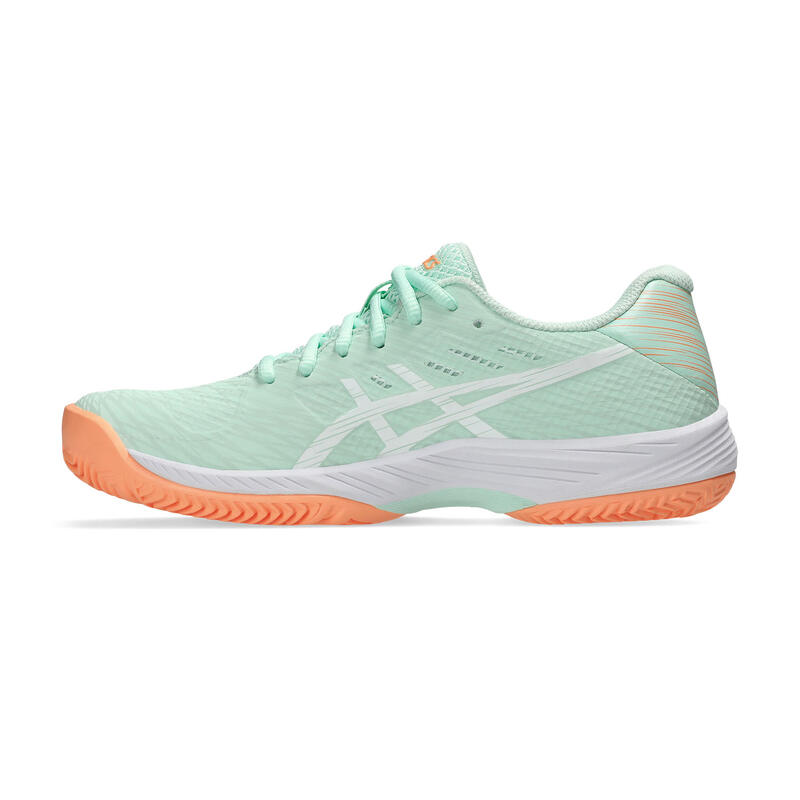 Zapatillas Asics Gel Game 9 Padel Menta Blanco Mujer -  - 37,5