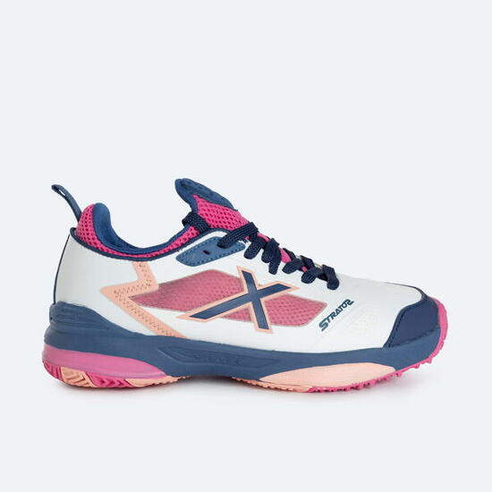 Zapatilla de pádel MUNICH Stratos blanca