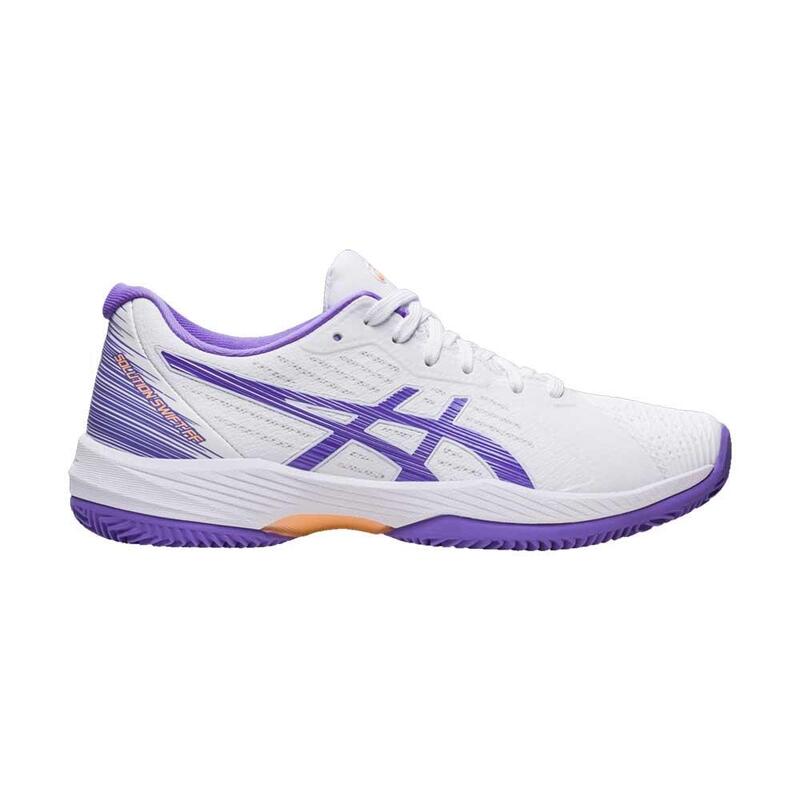 Asics Solution Swift Ff Clay Blanco 1042a198-105 Mujer