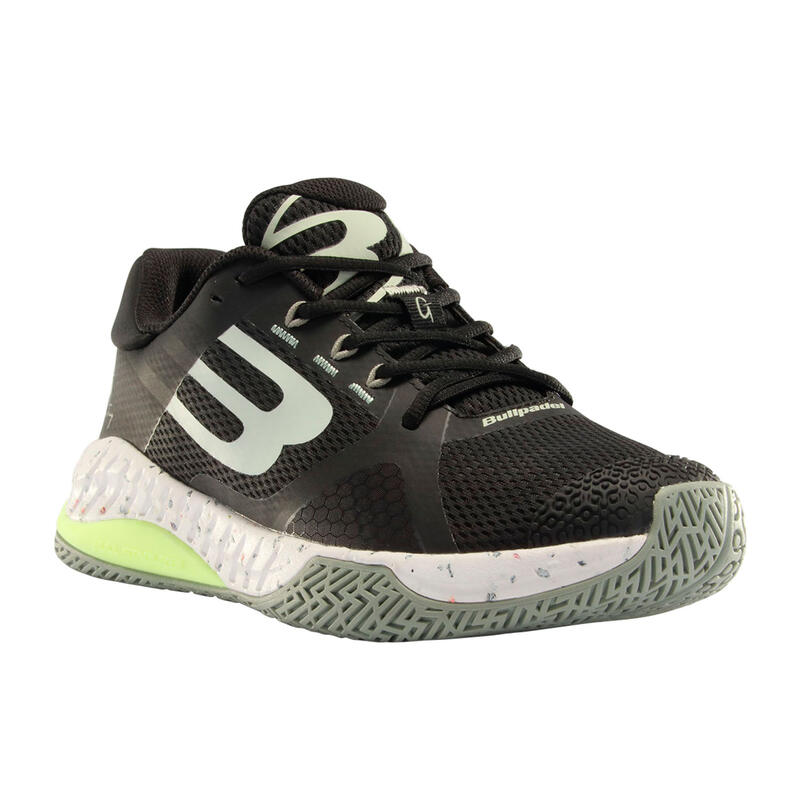 Zapatillas pádel mujer alto rendimiento Bullpadel Elite 24v, negro