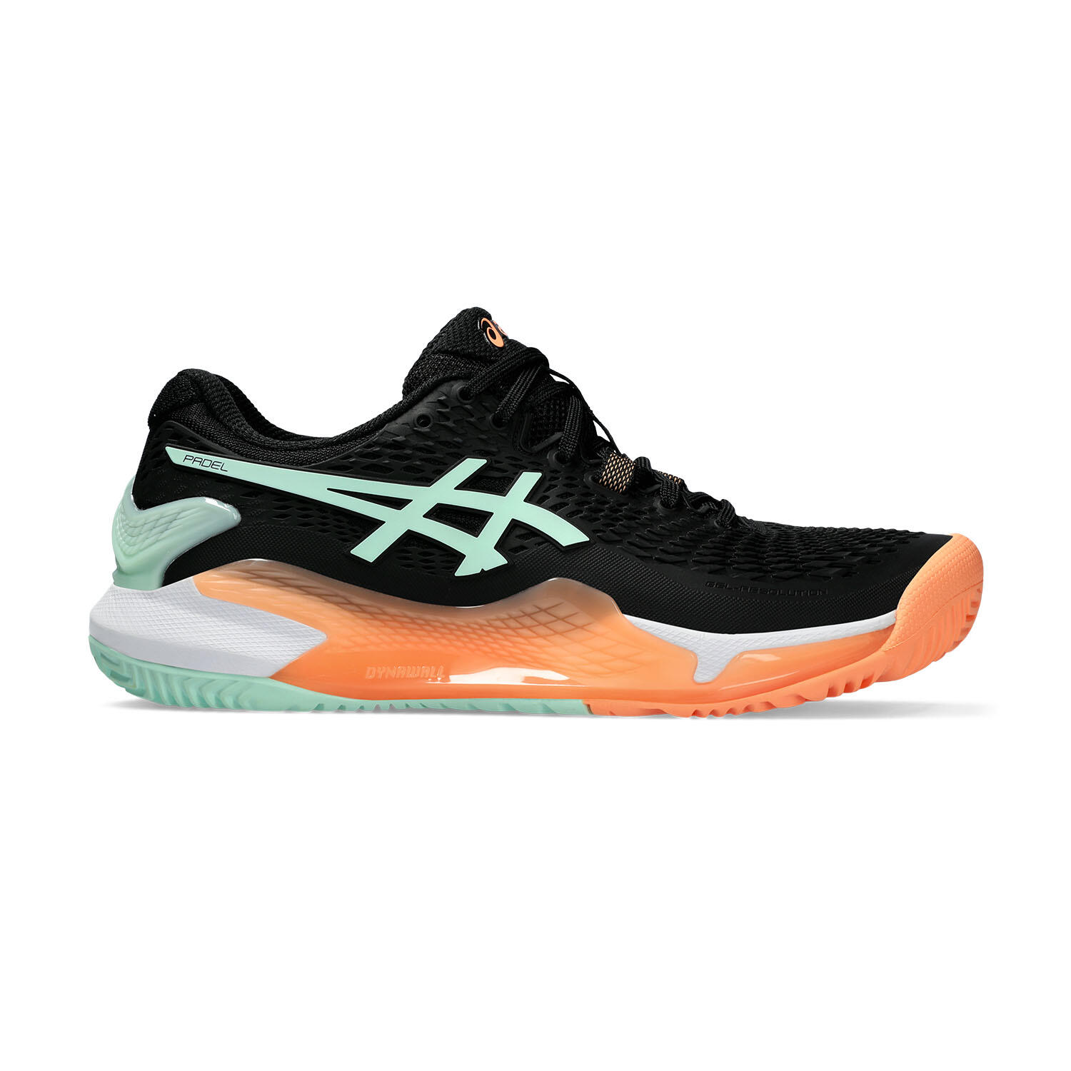 Asics Gel resolution 9 Padel 1042a245 001 Orange Woman ASICS Decathlon