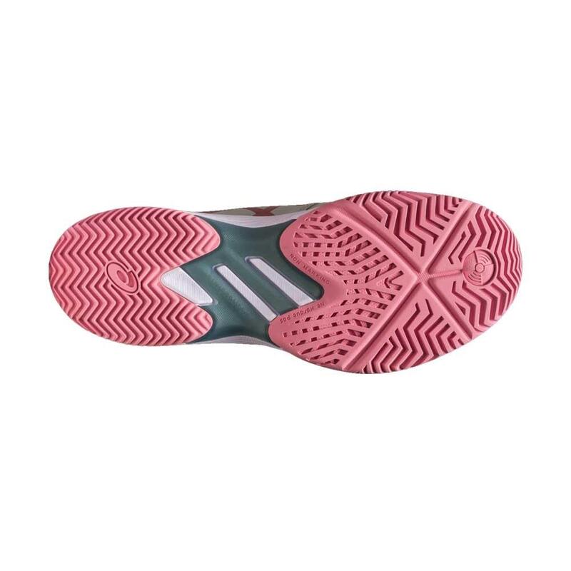 Asics Solution Swift Ff Padel Gris Rosa Mujer 1042a204-020