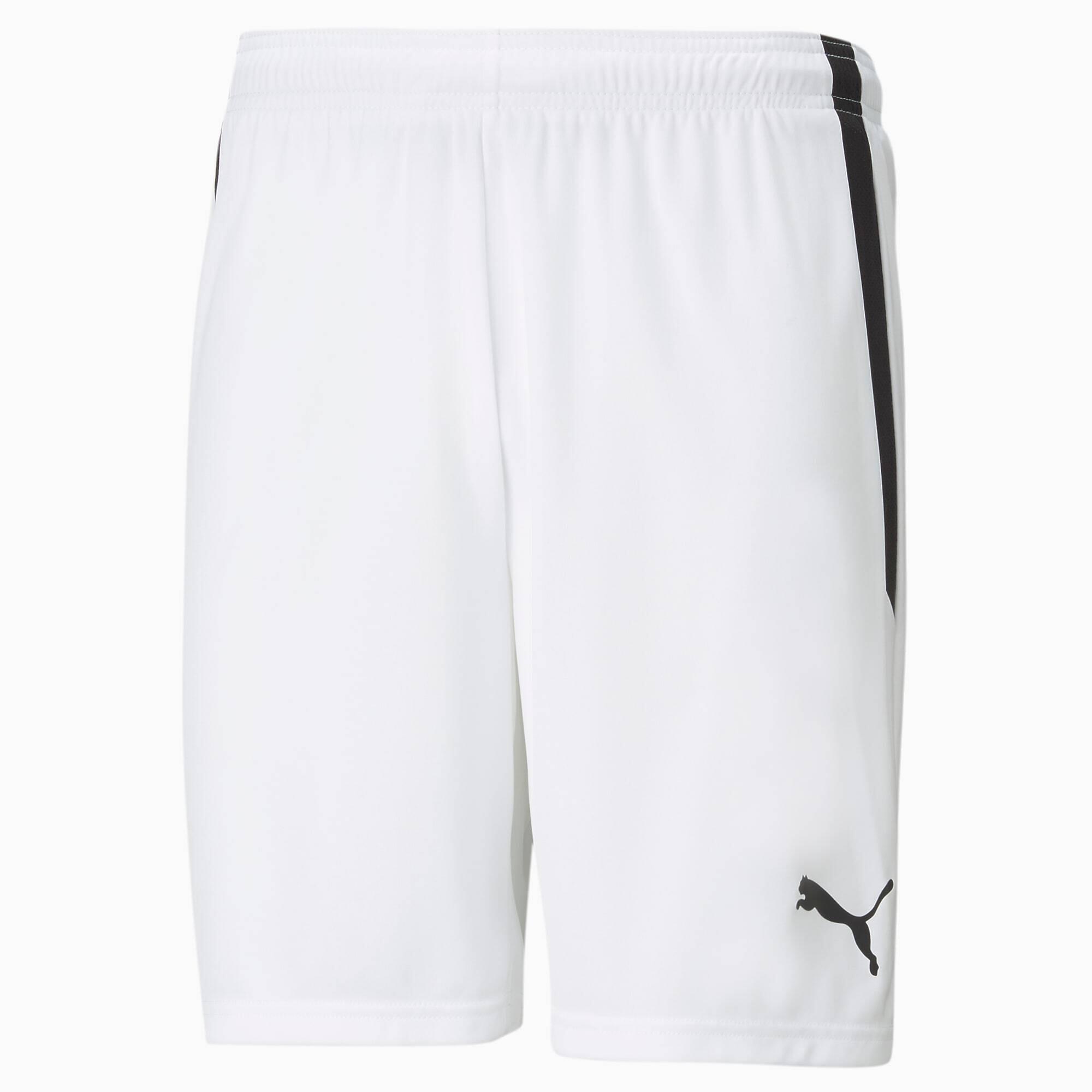 Shorts da calcio teamLIGA da uomo PUMA White Black 3/6