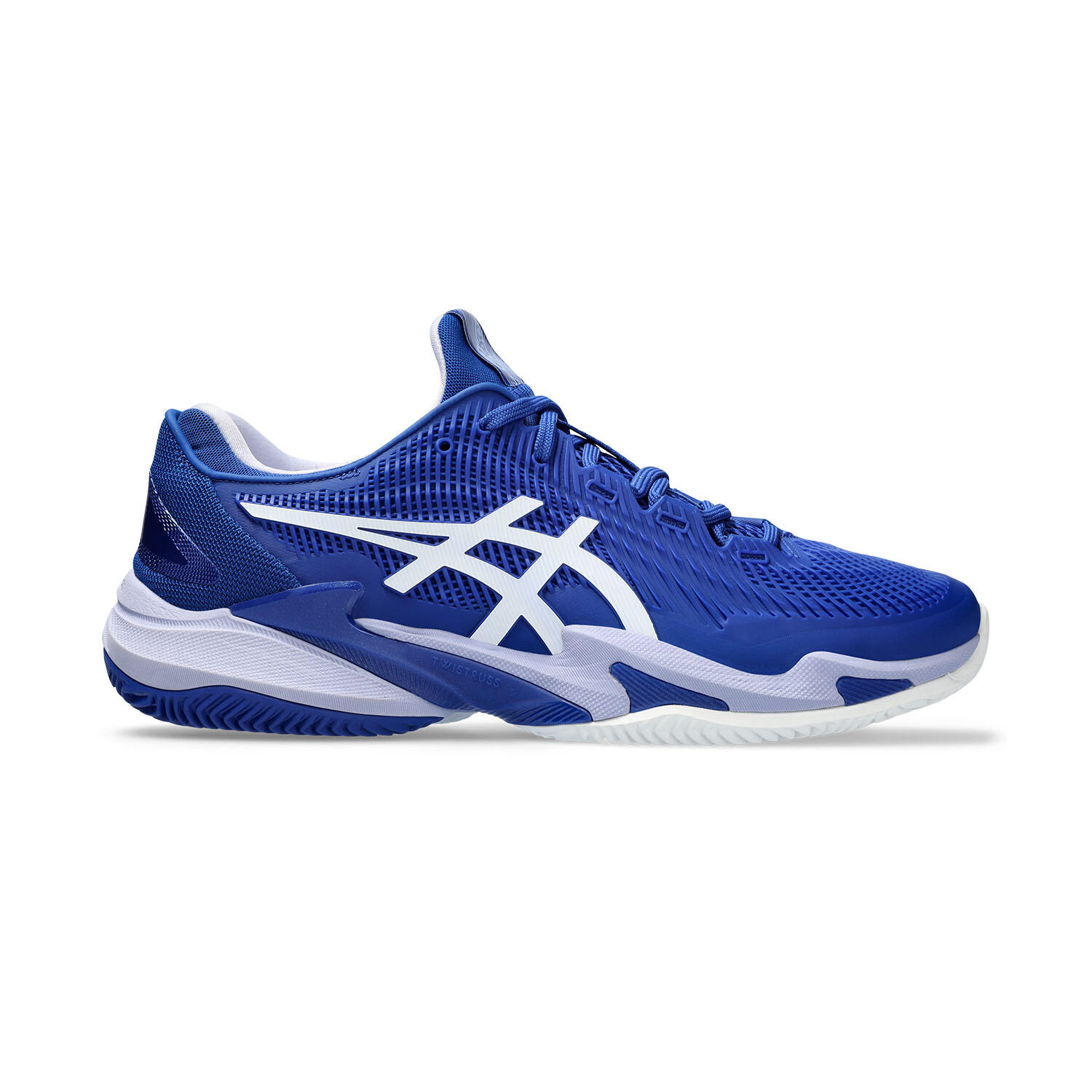新品未使用アシックス テニスシューズ COURT FF NOVAK 27cm Asics Court FF Novak Clay Mens White Tennis Shoes | Decathlon