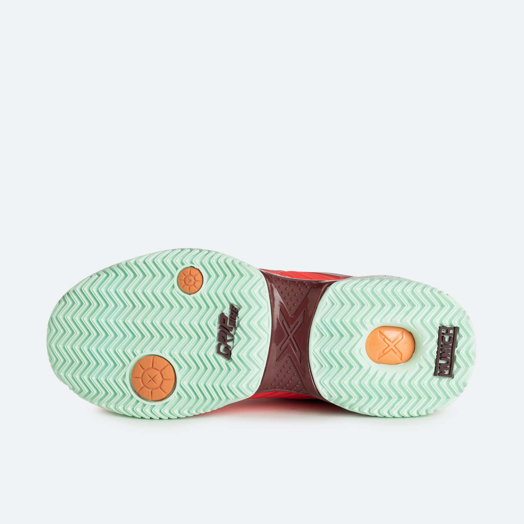 Zapatillas Munich Padx 39 Coral Burdeos -  - 36 4/5