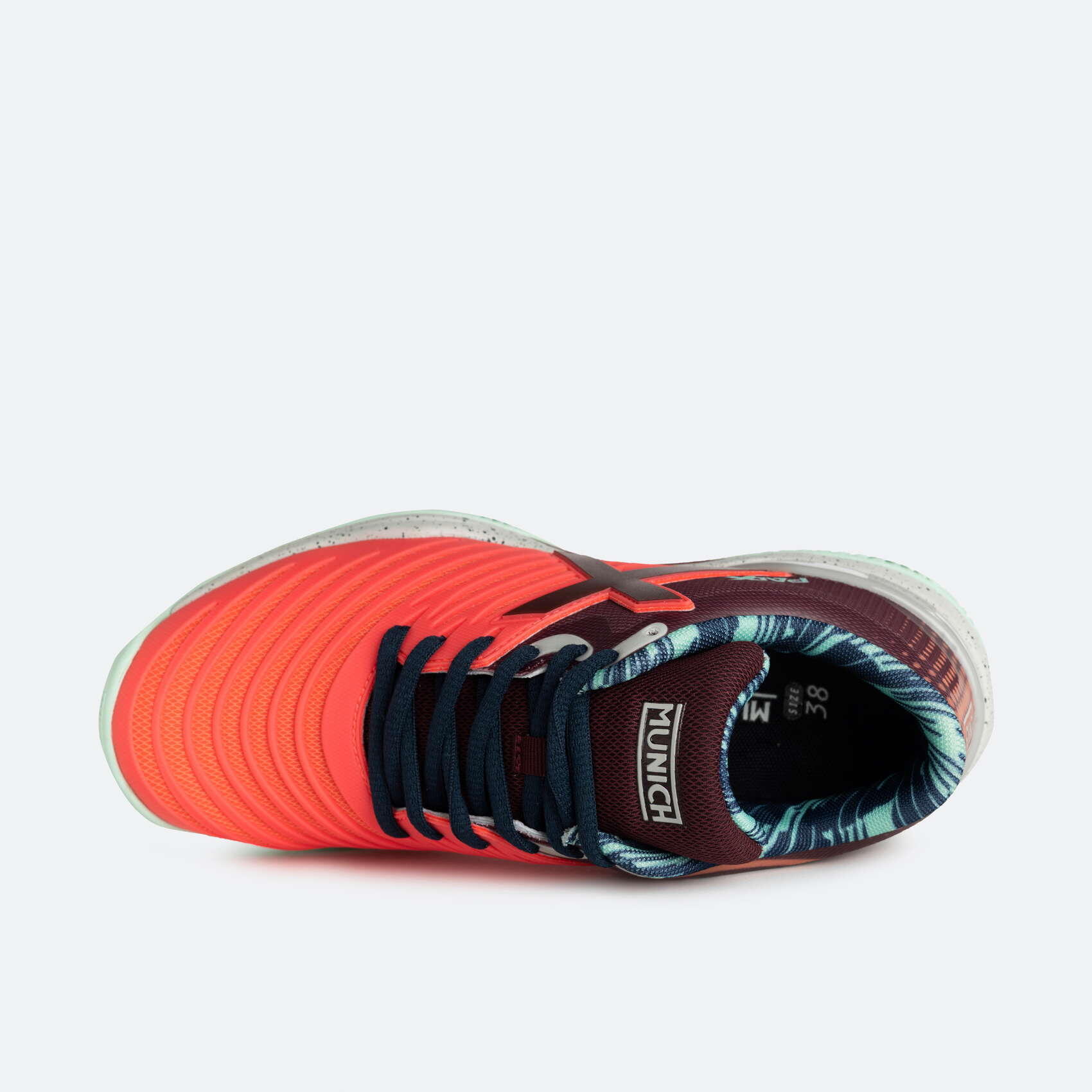 Zapatillas Munich Padx 39 Coral Burdeos -  - 36 3/5