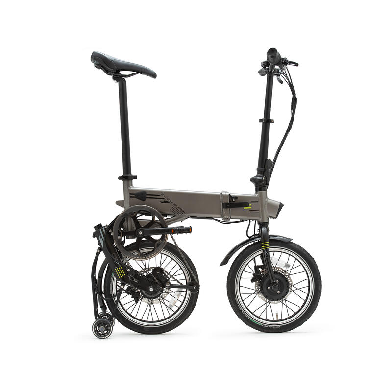 Bicicleta eléctrica plegable Supra 4.0+ Titanium | Autonomía 90km - Batería 14Ah