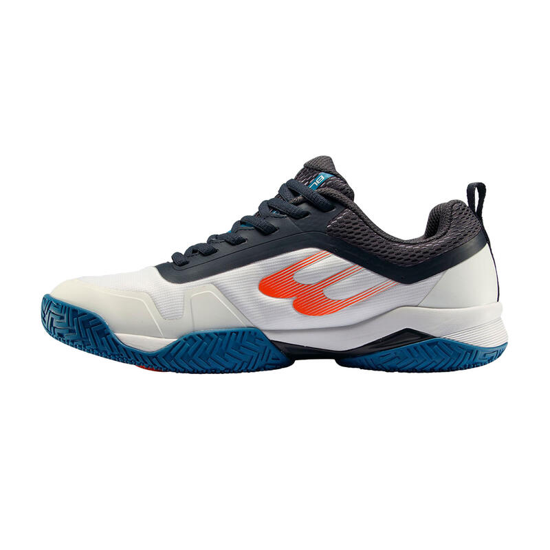 Zapatillas Bullpadel Performance Hybrid 24V Blanco Azul Marino -  - 43,5