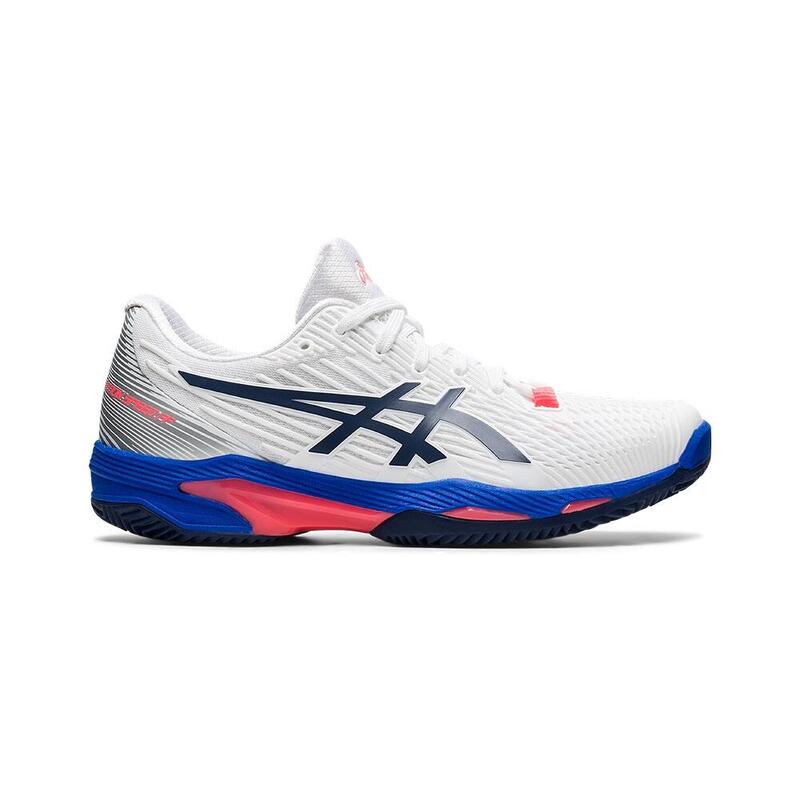 Asics Solution Speed Ff 2 Clay Bianco Blu Donna