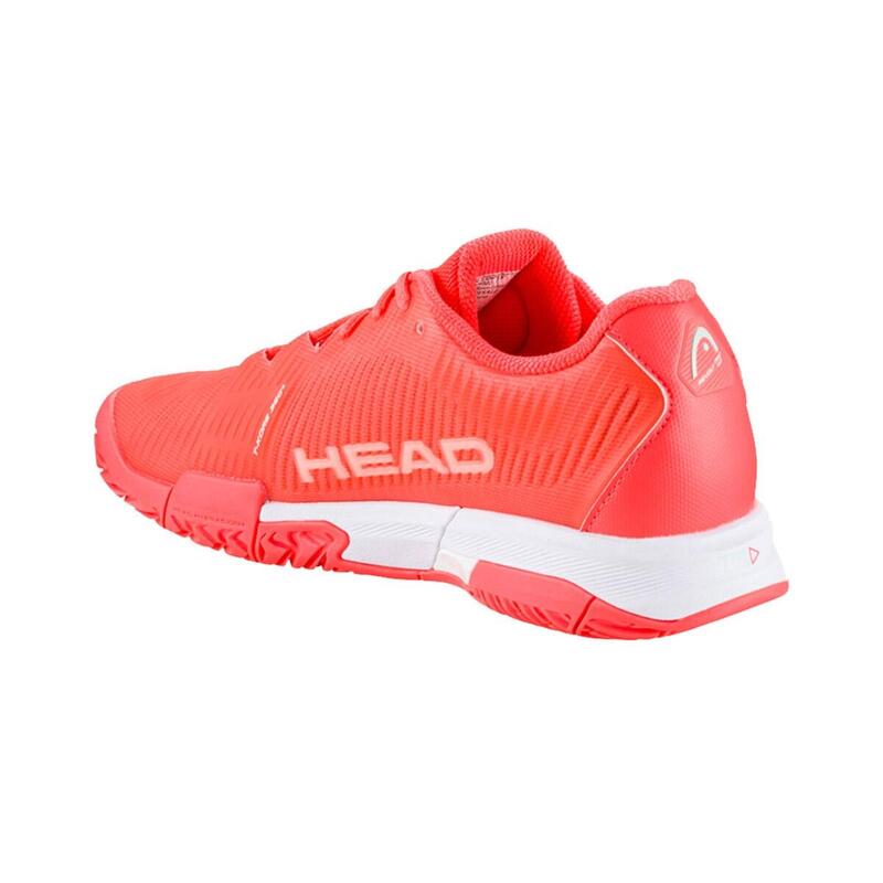 Zapatillas Head Revolt Pro 4 Naranja Fluor Mujer 274122