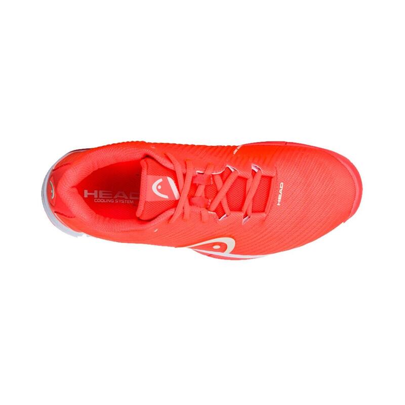 Zapatillas Head Revolt Pro 4 Naranja Fluor Mujer 274122