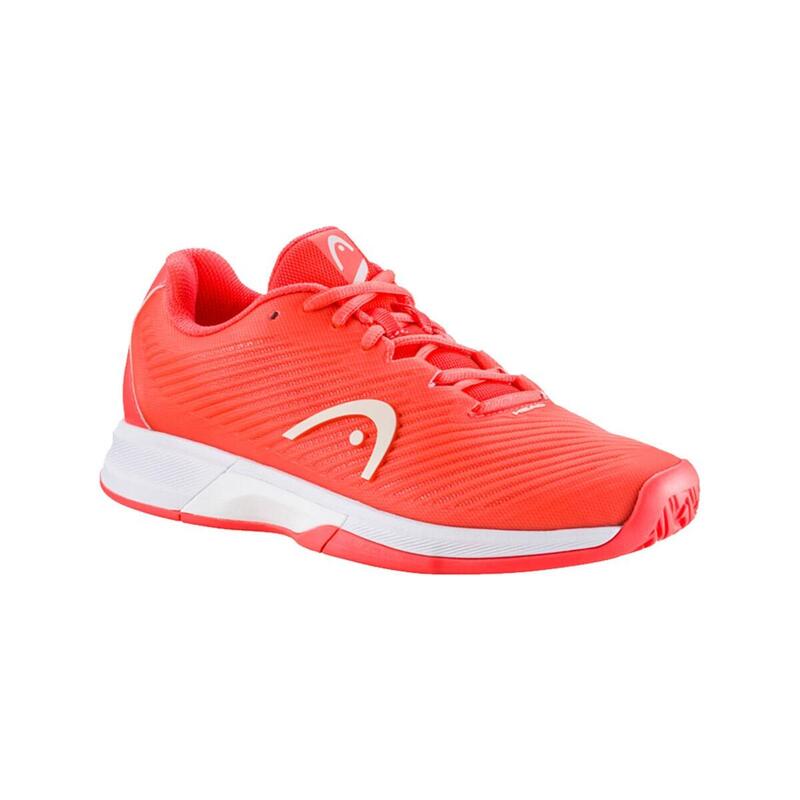 Zapatillas Head Revolt Pro 4 Naranja Fluor Mujer 274122