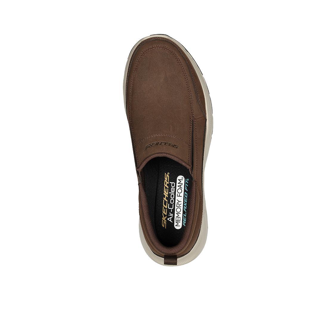 Zapatillas Deportivas Caminar Hombre Skechers 232517_CHOC Chocolate sin Cordones 4/5