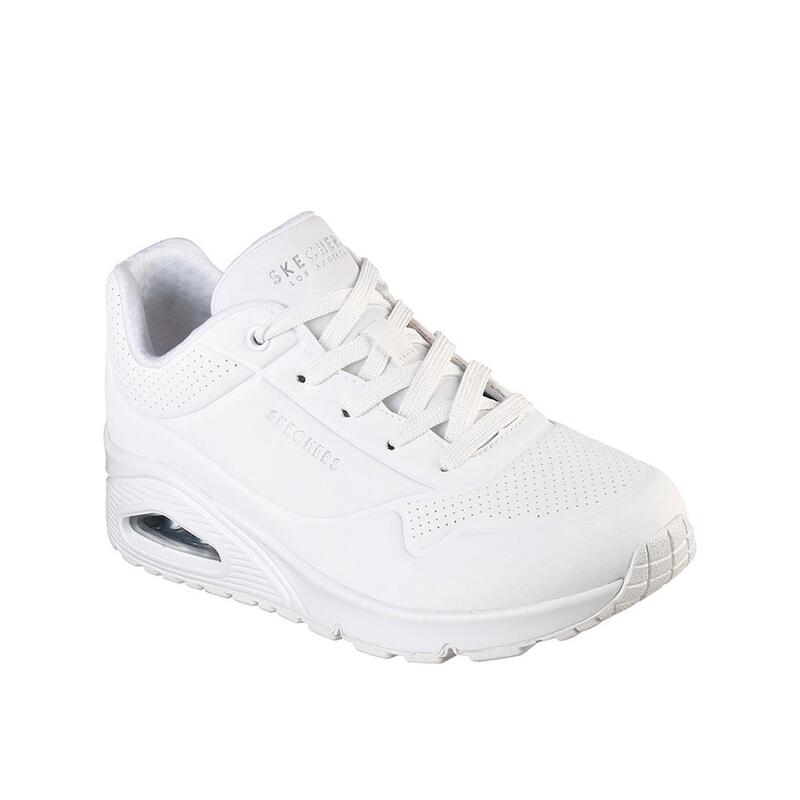 Zapatillas Deportivas Caminar Mujer Skechers 73690_W Blancas con Cordones