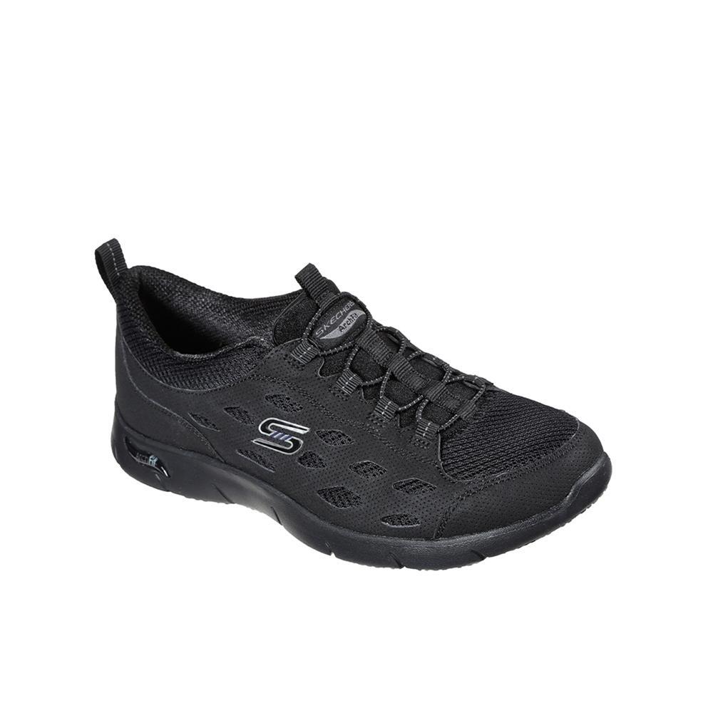 Tênis pretos Skechers Women's Arch Fit Refine 2/5