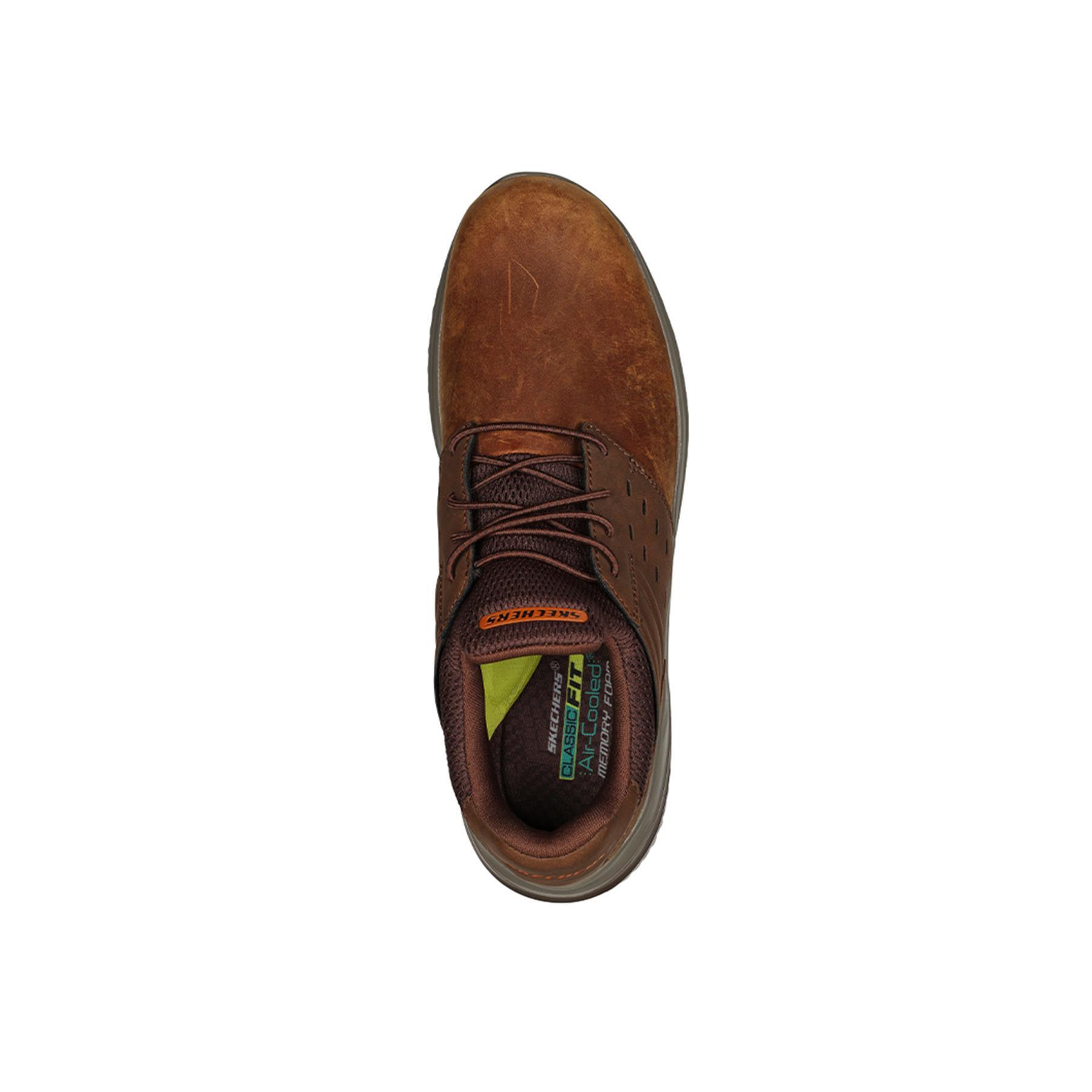 Tênis Marrons Skechers Masculinos Delson 3.0 4/5