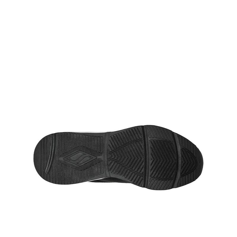 Zapatillas Deportivas Caminar Hombre Skechers 183070_BLK Negras con Cordones