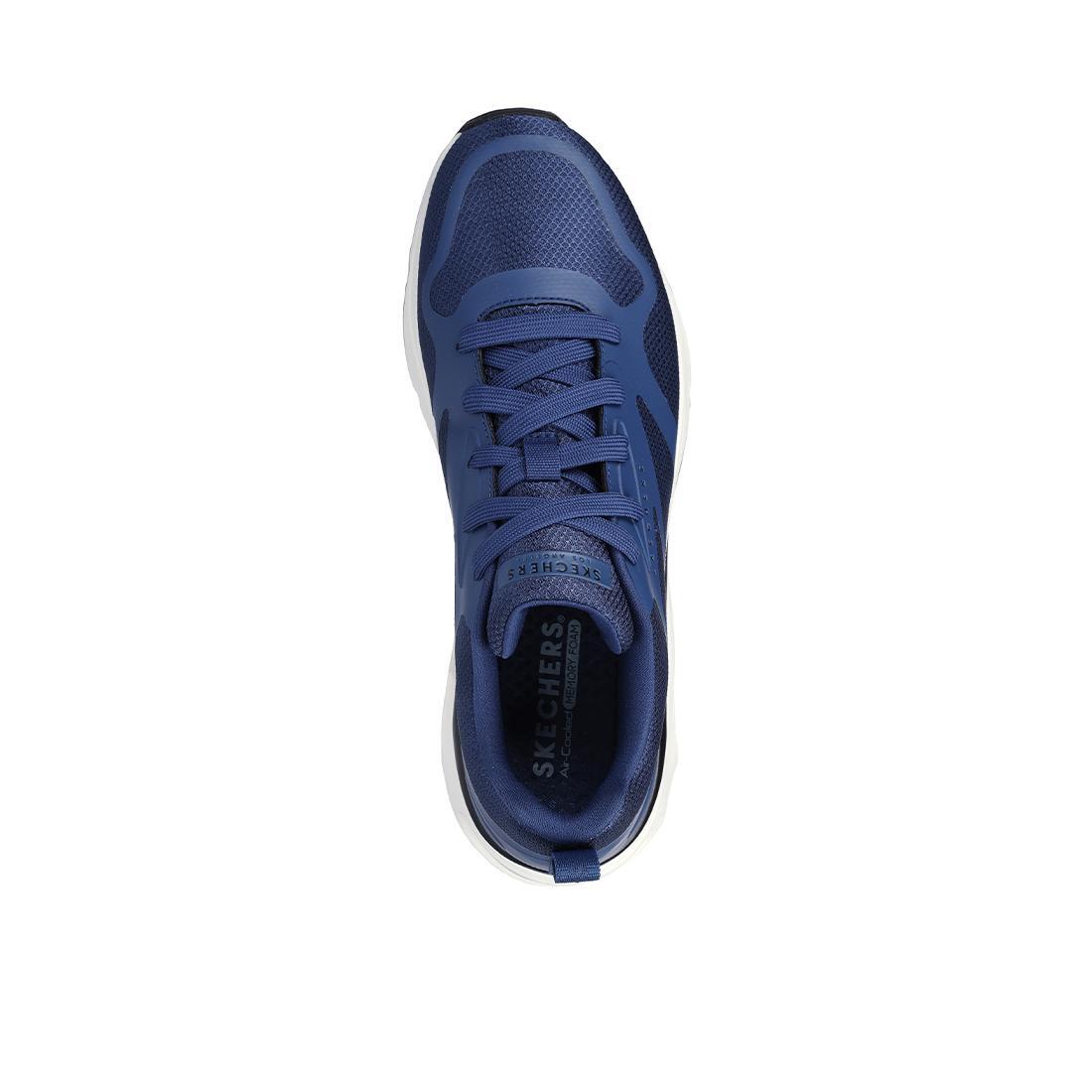 Tênis Masculinos Três Air Uno Azuis Skechers 4/5
