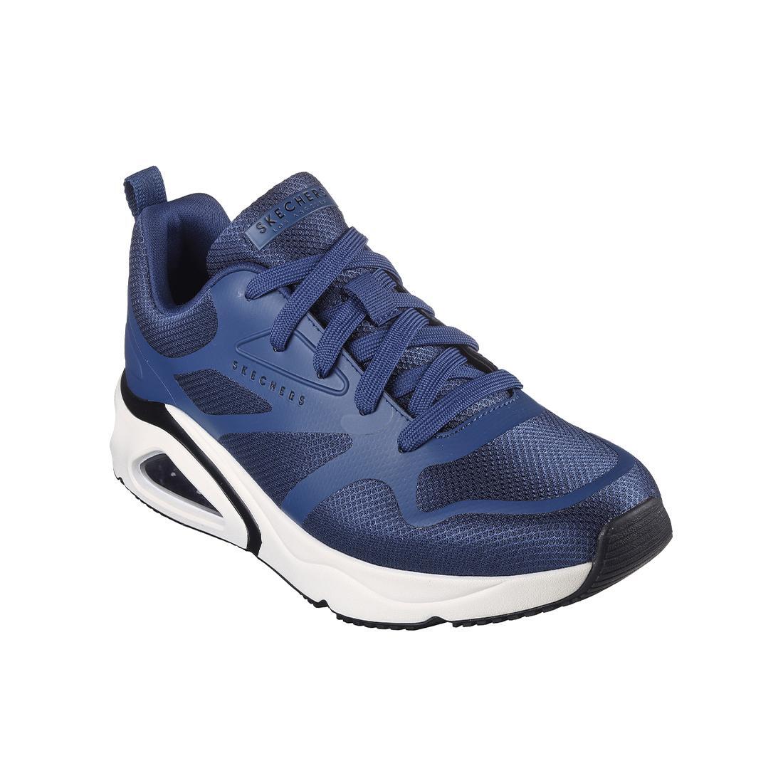 Tênis Masculinos Três Air Uno Azuis Skechers 2/5