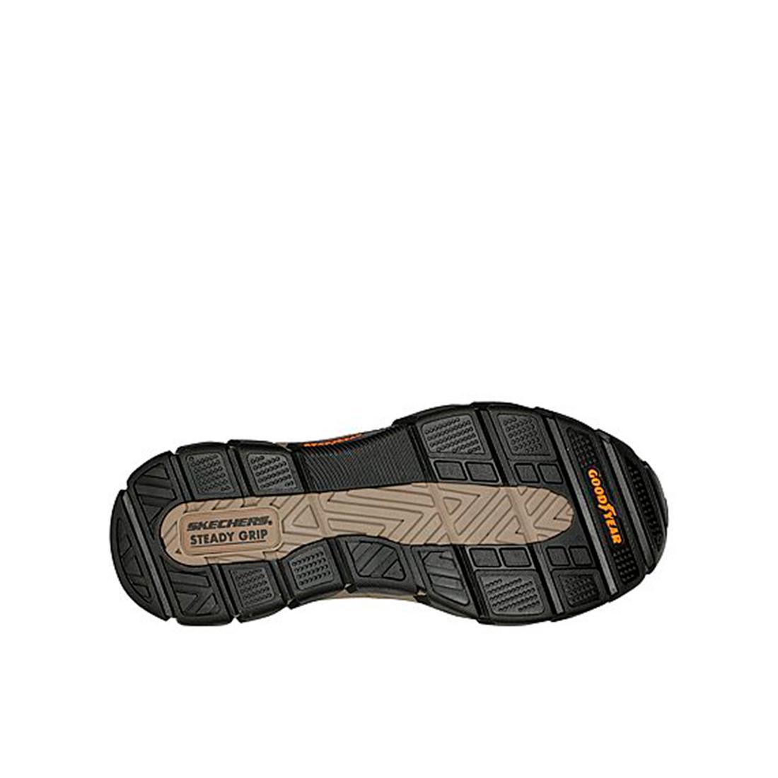 Sapatilhas Mocassim Skechers Homem Respected - Elgin Marrons 5/5