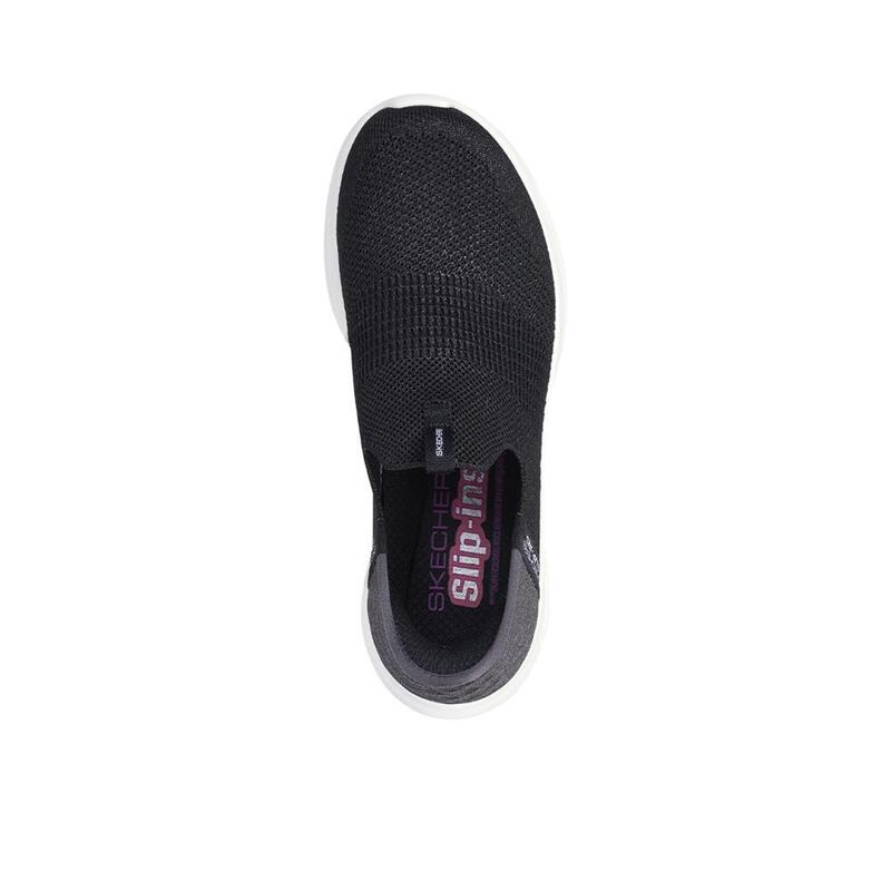 Sapatilhas de Caminhada para Mulher Skechers 149709_Blk Pretas sem Atacadores