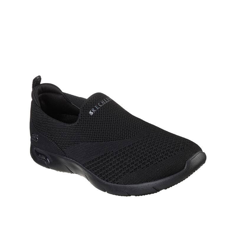 Zapatillas Deportivas Caminar Mujer Skechers 104164_BBK Negras sin Cordones