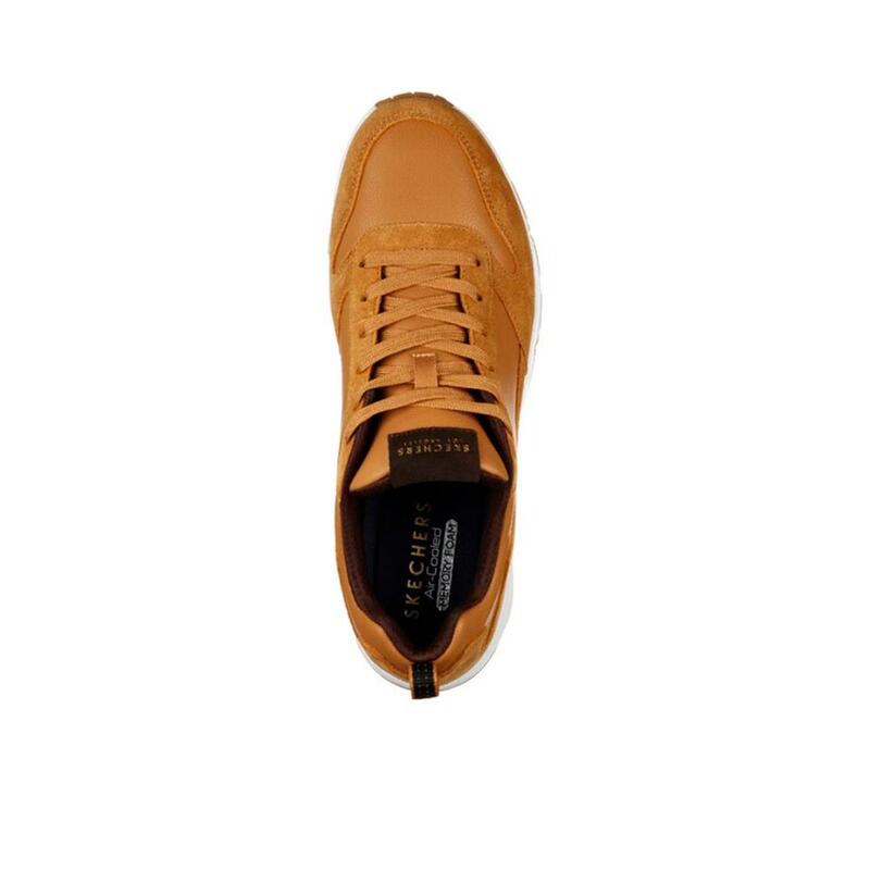 Zapatillas Deportivas Caminar Hombre Skechers 52468_WSK Camel con Cordones