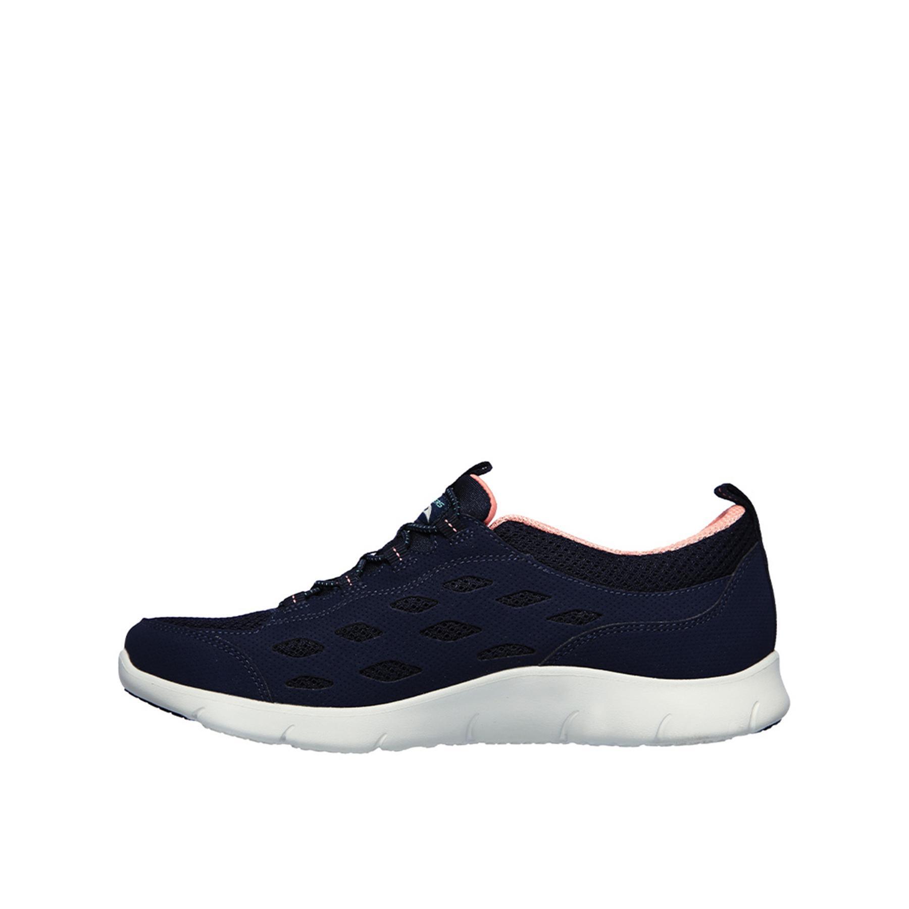 Tênis Skechers Femininos Arch Fit Refine Blue 3/5