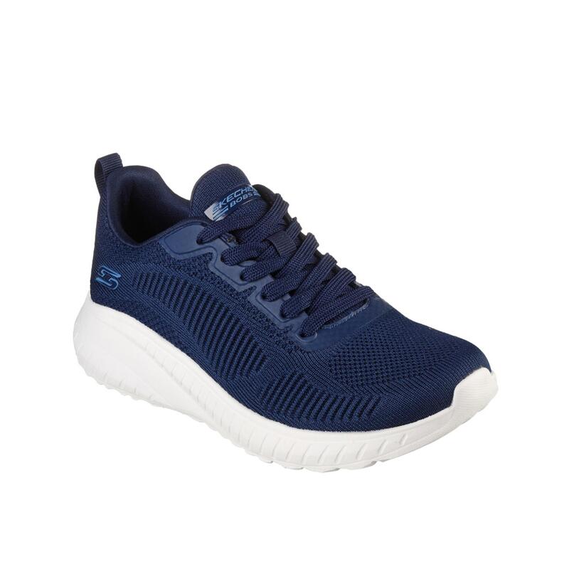 Zapatillas Deportivas Caminar Mujer Skechers 117209_NVY Azul marino con Cordones
