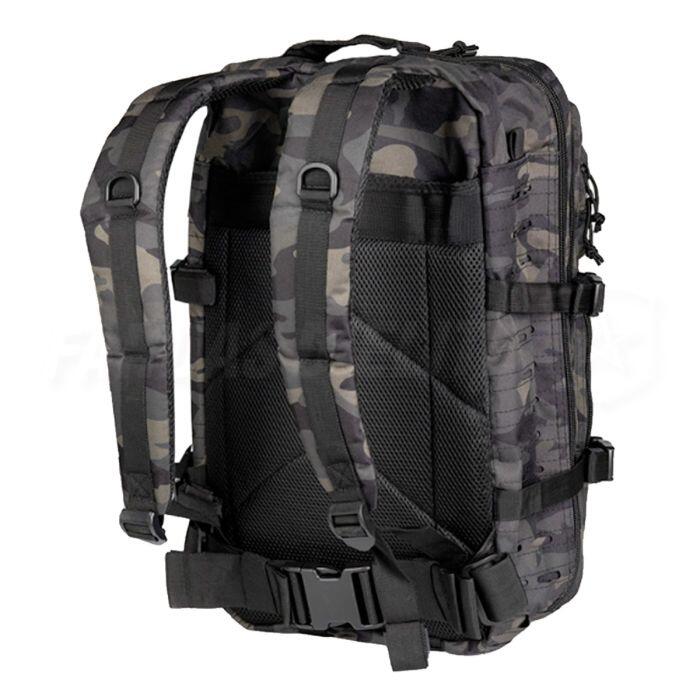 MOCHILA TÁTICA MILITAR MIL-TEC Corte Laser DARK CAMO 36L 2/2